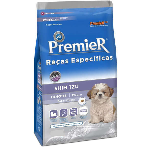 Ração Premier Raças Específicas Filhotes Shih Tzu