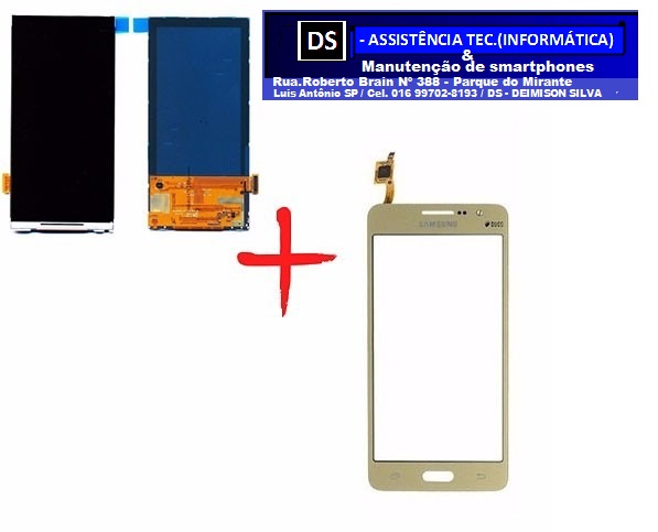 Display P/ Samsung Gran Prime G530h/G531h