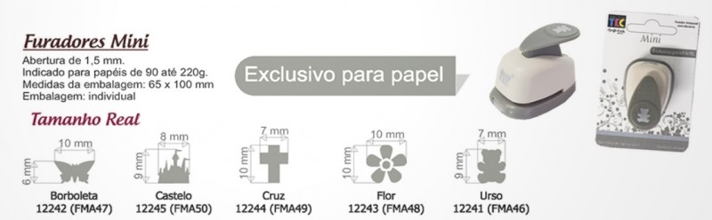 Furador Mini - Toke e Crie