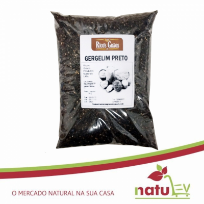 Gergelim Preto 1kg