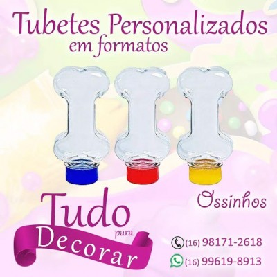 Tubetes de osso kit c/ 10 unidades