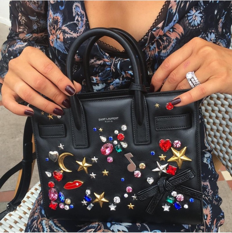 YSL Sac Jour Diamonds