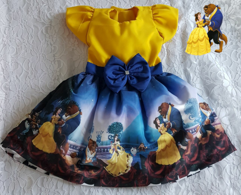 VESTIDO INF TEMÁTICO