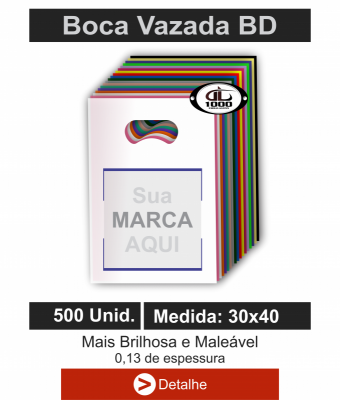 BV 30x40X0,13 BD 500 unid.