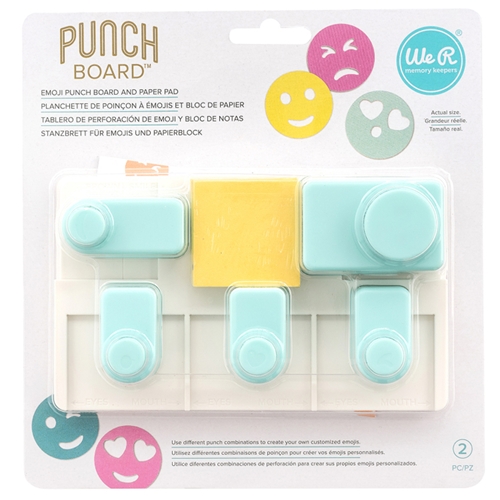 Emoji Punch Board We R Memory Keepers