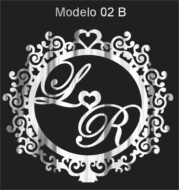 Topo de Bolo - Modelo 02B (leia descrição do produto)