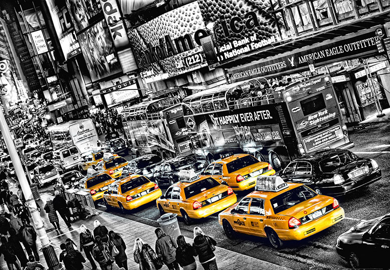 Painel Fotográfico (Grande): Cabs - COLA GRÁTIS - BID8-116