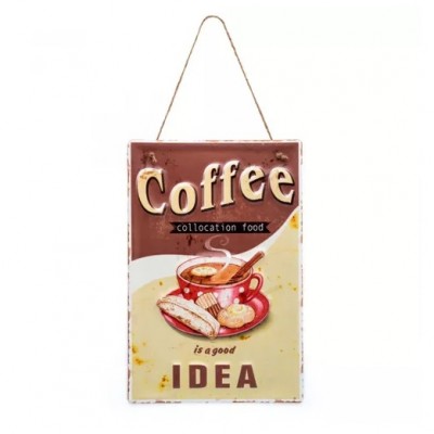 PLACA COFFEE IDEA