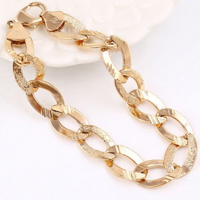 PULSEIRA FOLHEADO OURO ROSÊ -74228