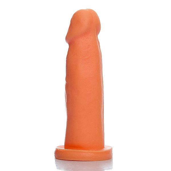 Capa peniana em PVC com Elástico cor natural - 10 cm