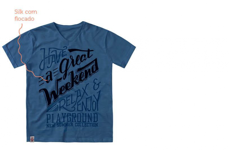 Camiseta Decote V