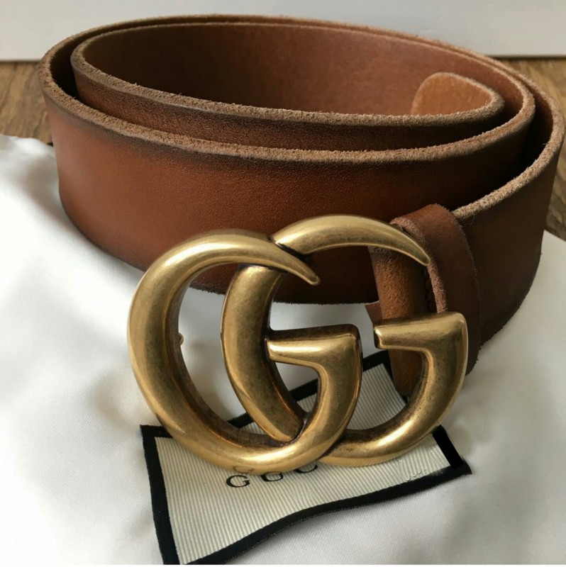 Cinto Gucci Caramelo