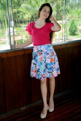 Blusa Viscose Verao