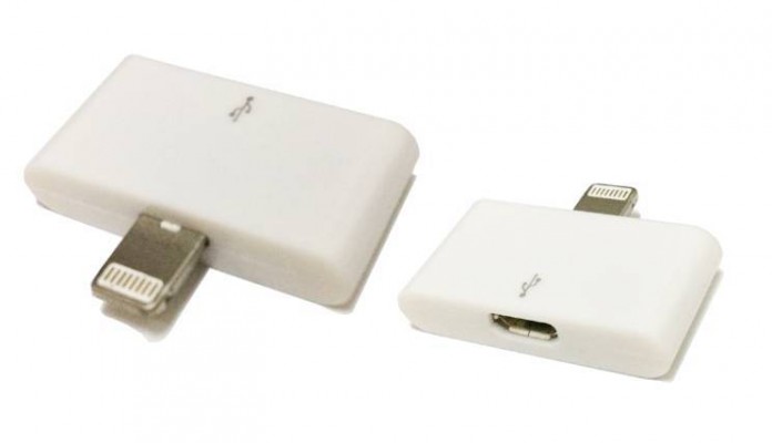 ADAPTADOR DE ENTRADA V8 PARA IPHONE 5