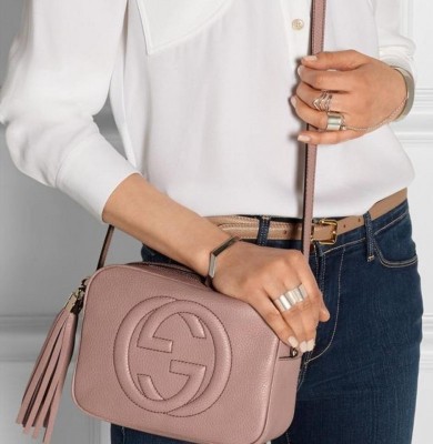 BOLSA GUCCI SOHO DISCO NUDE