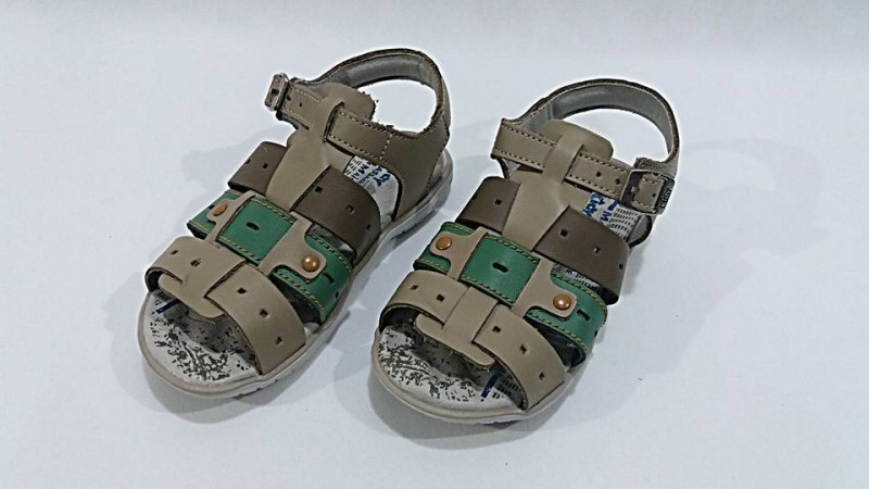 SANDALIA MASC KIDY FLEX COURO COD 63927