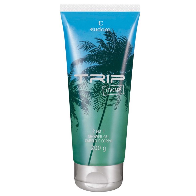 TRIP ITACARÉ 2 EM 1 SHOWER GEL CABELO E CORPO MASCULINO 200G