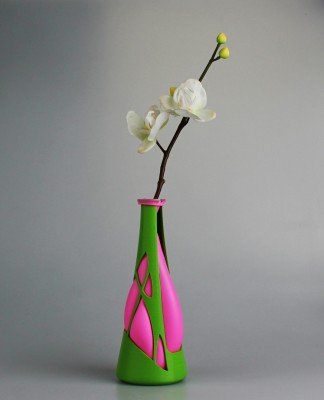 Vaso decorativo com enchimento balão