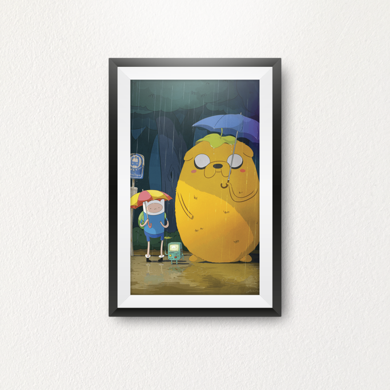 Quadro Decorativo Adventure Time