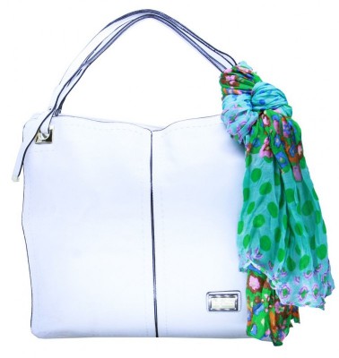 Bolsa Premium Corte a Laser com Lenço BRANCO