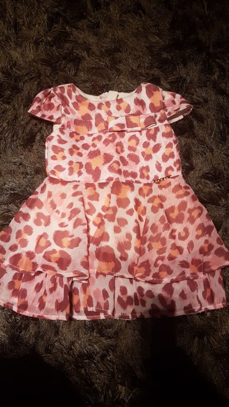 VESTIDO ONÇA ROSA