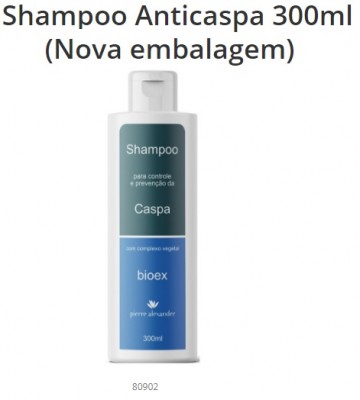 Shampoo Pierre Alexander 300 ml - Kit com 02 unidades ANTICASPA  Pierre Alexander 8090-2