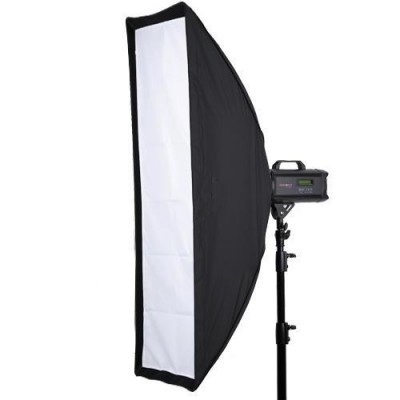 Softbox de 80X120 cm com Instalação Rápida para Flash Tocha