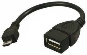 CABO V8 x USB FÊMEA OTG