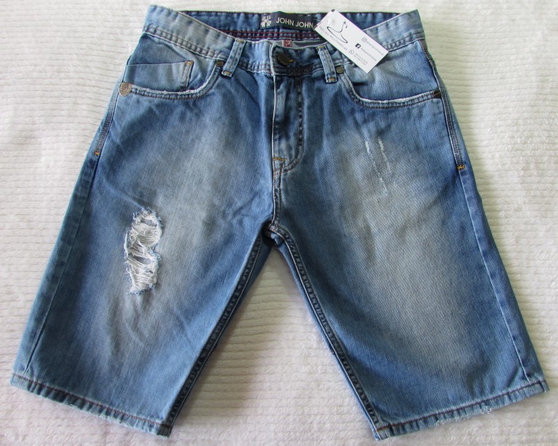 Bermuda John John Jeans Azul Claro