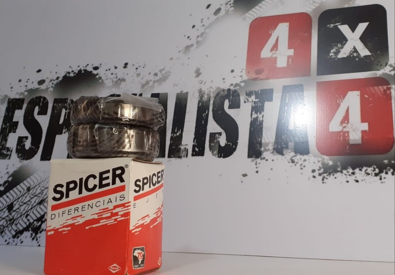 KIT ROLAMENTO DO PINHÃO SPICER TROLLER 02 ATE 2014