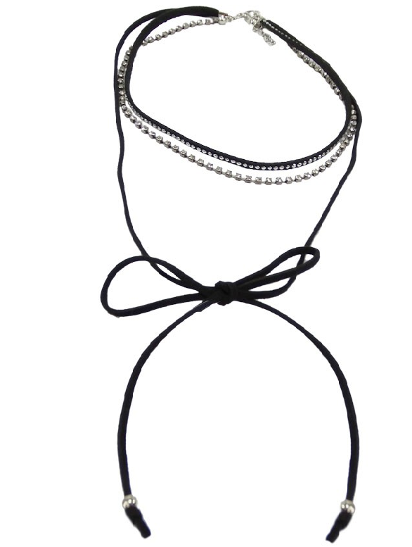 Colar Choker (3 em 1)