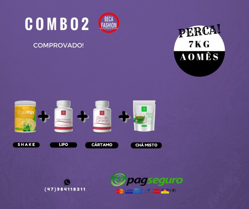 Combo Emagrecedor 2