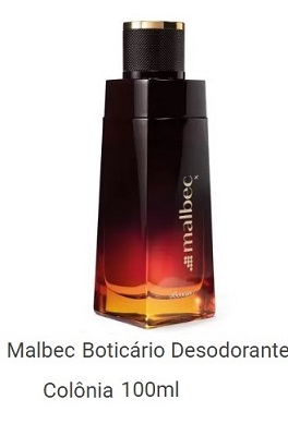 Malbec Desodorante Colônia, 100ml BOTICÁRIO 73607