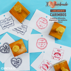 Carimbo “I Love Handmade” - Circulo S/A 1 