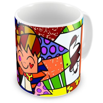 Caneca de Porcelana Personalizada BRANCA (+AAA)