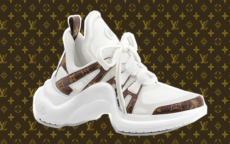 tenis louis vuitton feminino branco