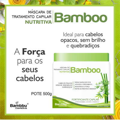 Mascara Fortificante de Bamboo