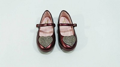 SAPATILHA CORAÇÃO STRASS COD 61135