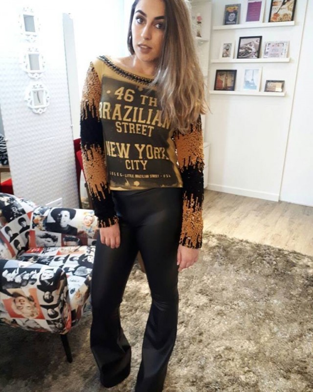 Blusa Paete