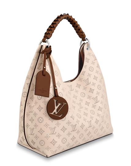 Louis Vuitton Mahina Carmel 100% Leather