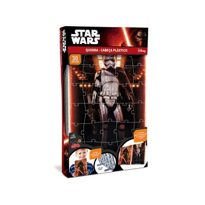 Quebra-Cabeça Plástico Star Wars - Captain Phasma