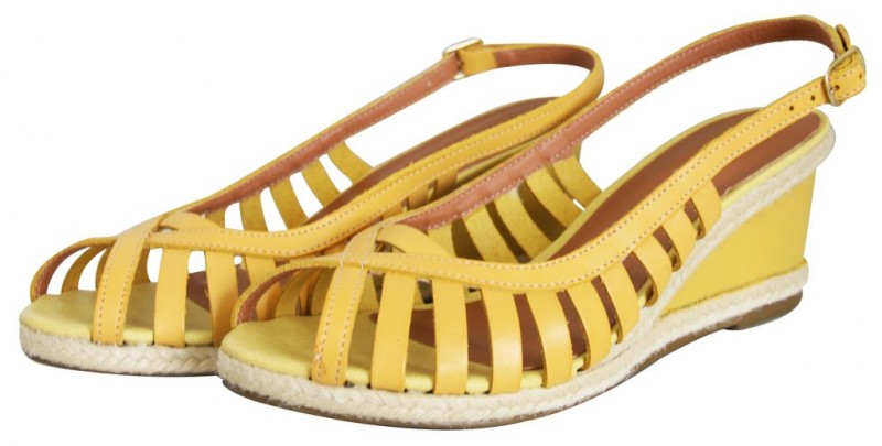 Sandalia Anabela  AMARELO