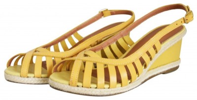 Sandalia Anabela  AMARELO