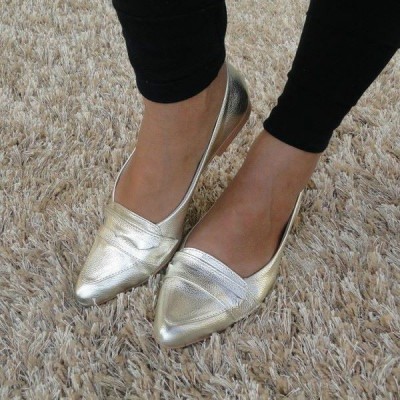 MOCASSIM PRATEADO