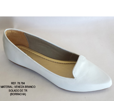 Sapatilha Veneza Branco