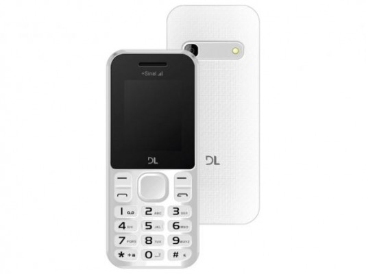 Celular DL YC210 Dual Chip - Câmera Integrada Rádio FM