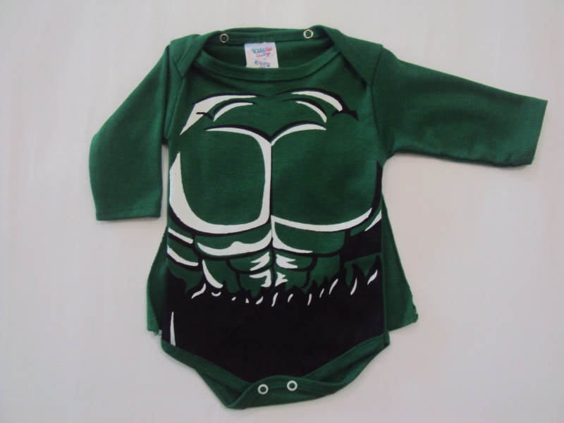 body suedine m/l hulk (tam.P/M)