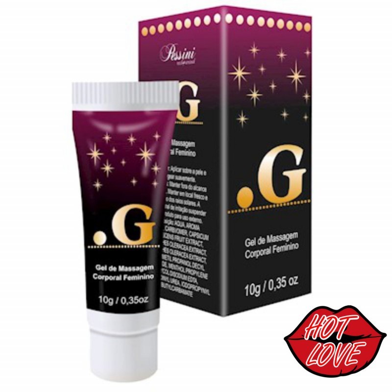 Ponto G Gel de Massagem Corporal Feminino 10g Pessin