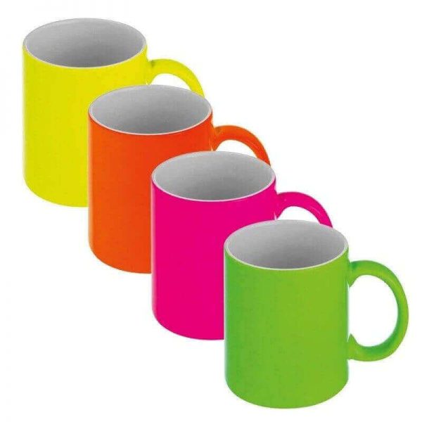 Caneca de Cerâmica Neon