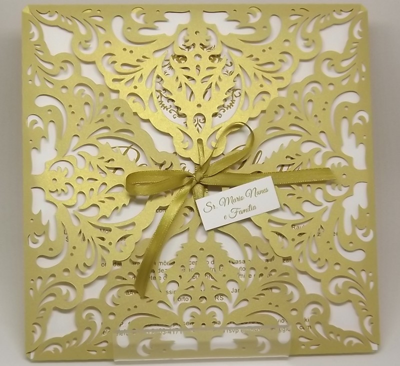 Convite de Casamento - CL.018